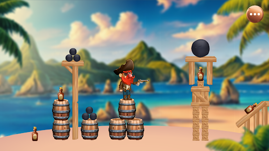 pirate shooting rum