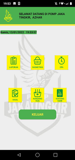 Android application JKTR CUP screenshort