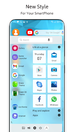Mate x5 Theme for Launcher Screen 3