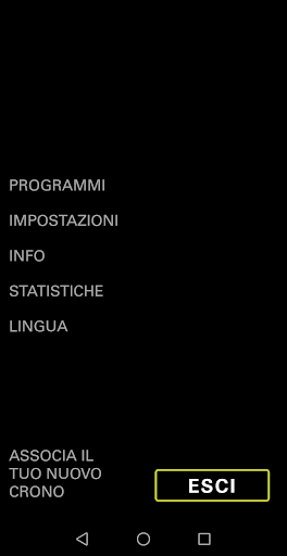 Crono feel Screen 2