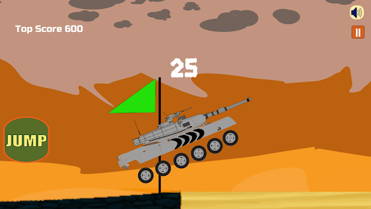 Jump Racer Army Tank