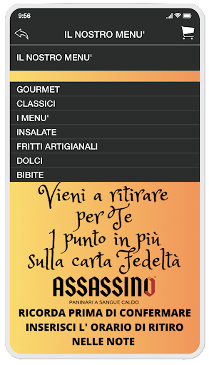 Paninoteca Assassino Screen 2