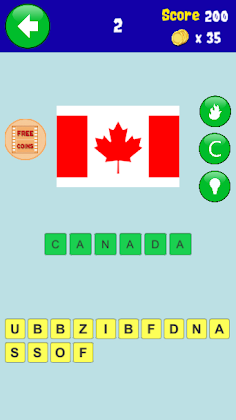 Flag Quiz of All Countries of  - Screenshot 1