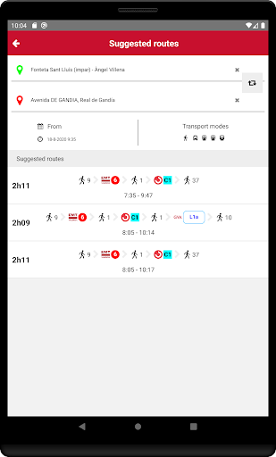 GVA EnRuta screenshot 5