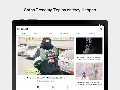 HYPEBEAST - News, Fashion, Kicks 3.3.4 Screenshots 9