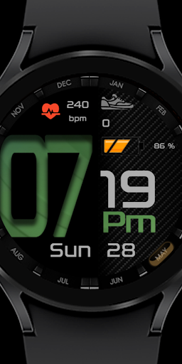 [SSP] Bold Hour Watch Face Screenshot