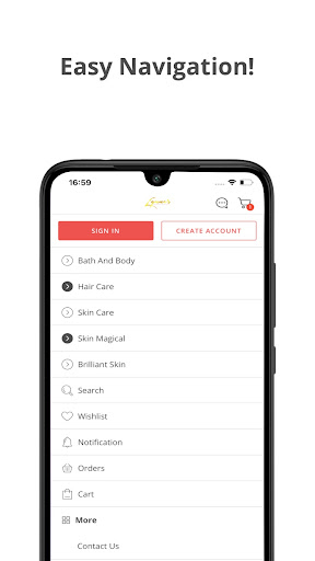 Screenshot of Lynne's Beauty Closet