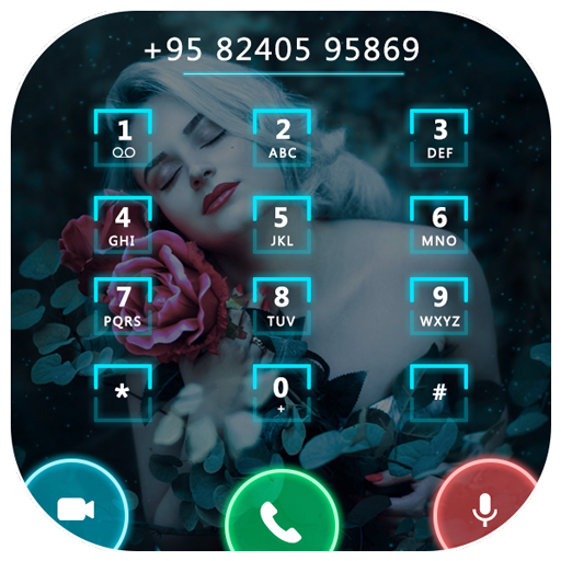 Neon Photo Phone Dialer