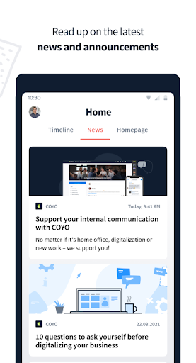 myCuraden Intranet ekran görüntüsü