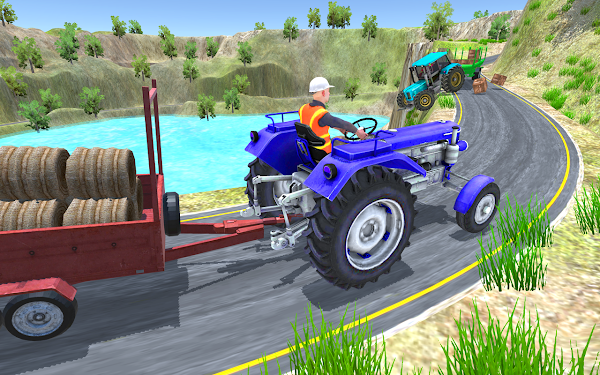 #4. Tractor Trolley Farming Game (Android) By: planet360games
