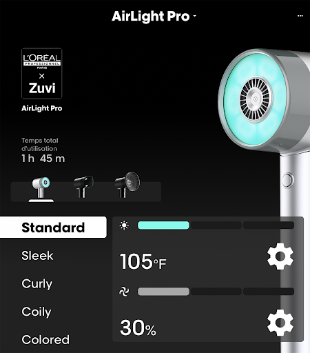 Screenshot of AirLight Pro