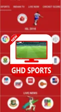 GHD SPORTS - Free Cricket Live TV Thop TV Guide screenshot thumbnail