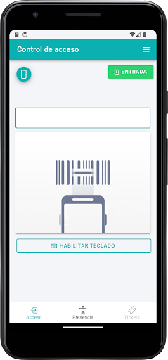 Android application Access App Credoffice screenshort