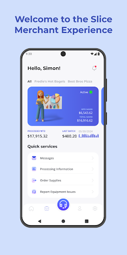 Android application SliceCare screenshort