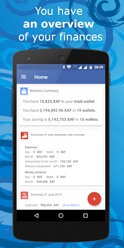 Android application AlphaManager Budget & finance screenshort
