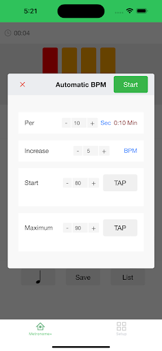 Metronme Plus Screen 3