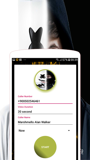 Marshmello and Alan Walker video call
