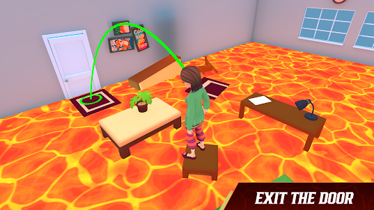 Floor is lava: Survival 3D