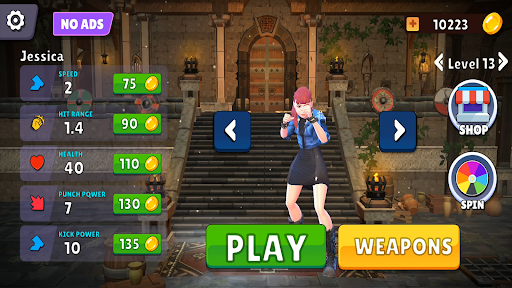 Android application Final Fighter: Fighting Games screenshort