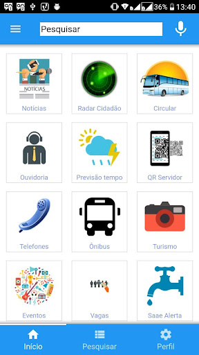 Android application ApPREF - PEREIRA BARRETO screenshort