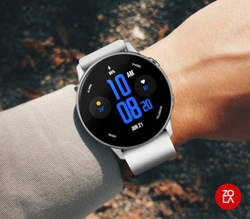 Blue Nation Watch Face Screen 3