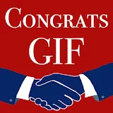 Congratulations GIF 2017 icon