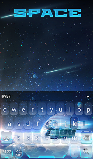 Space Keyboard & Wallpaper Screen 2