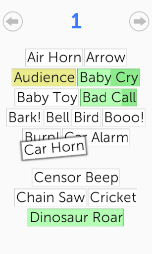 Sound Effects Screen 2