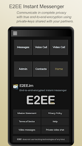 E2EE Instant Messenger