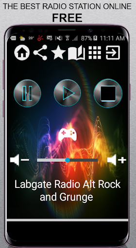 Android application Labgate Radio Alt Rock and Gru screenshort