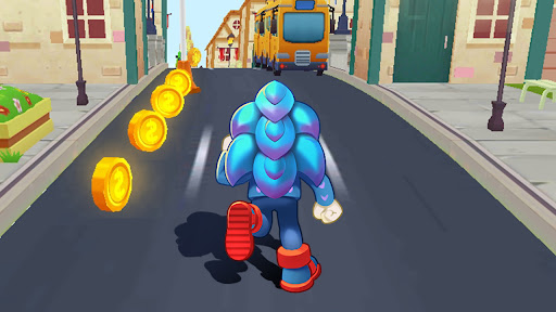 Hedgehog Blue Run Endless Fun