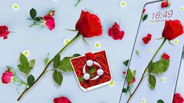 screenshot of Red Rose Theme