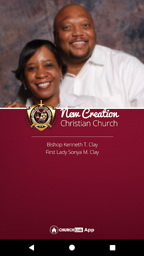 Android application New Creation Christian Church screenshort
