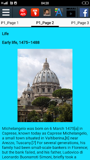 Biography of Michelangelo