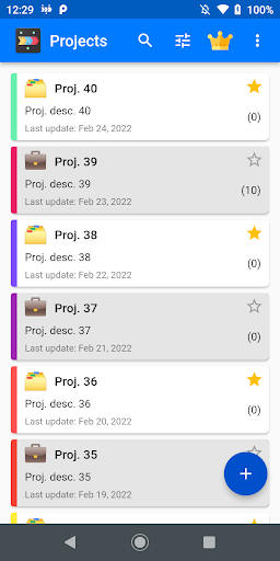 Android application MTL: My timeline screenshort