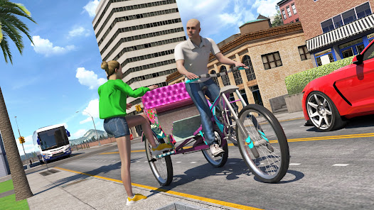 BMX Cycle Stunt Game 0.1 APK + Мод (Unlimited money) за Android