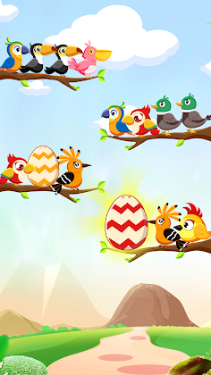 Color Bird Game: Sort It Now - Screenshot 3