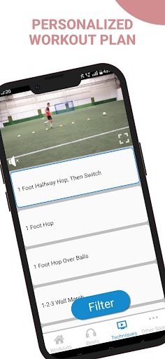Screenshot of Soccer: Speed & Agility