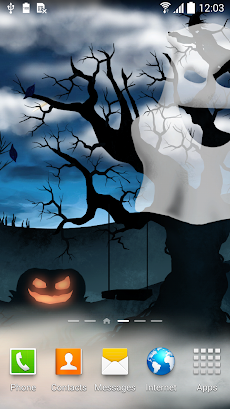 Halloween Night Live Wallpaperのおすすめ画像1