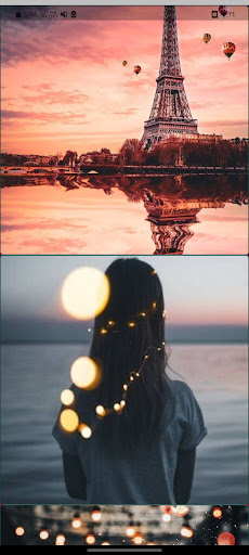 Android application wallpapers for mobile screen screenshort