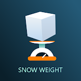 Snow weight and volume calculator icon