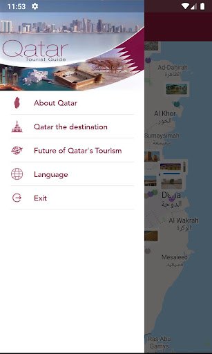 Qatar Tourism Guide Screen 2