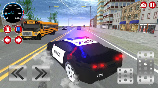 Real Police Car Driving Simula 3.7 screenshots 1