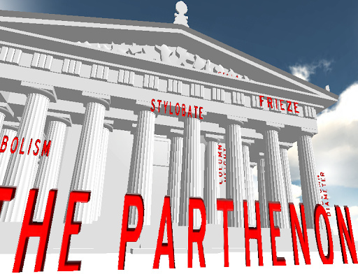 Parthenon VR Screen 2