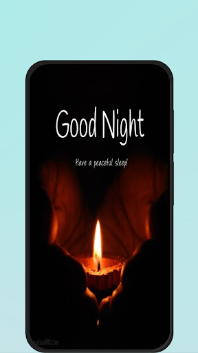Android application good night pic screenshort