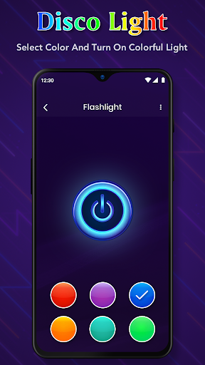 Disco Lights : LED Flash Light Screen 3