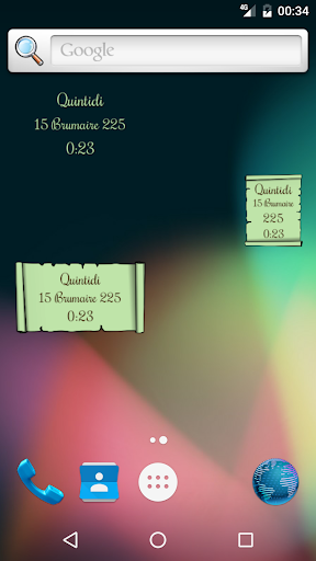 Android application French Revolutionary Calendar screenshort