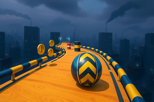 Rolling Ball City Run 3D Games