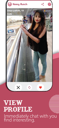 Android application HoneyBunch-Chat, Meet & Dating screenshort