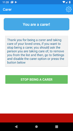 SoSenior - Emergency Alerts Screen 2